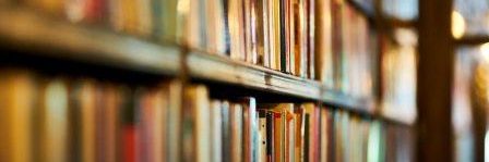 Shelves of books